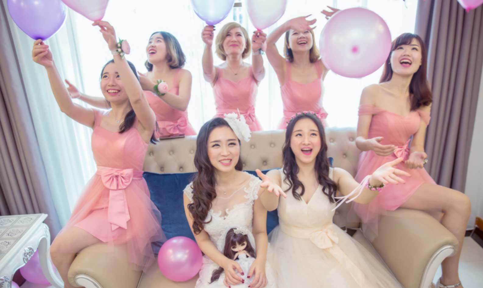 全天婚礼摄影双机跟拍